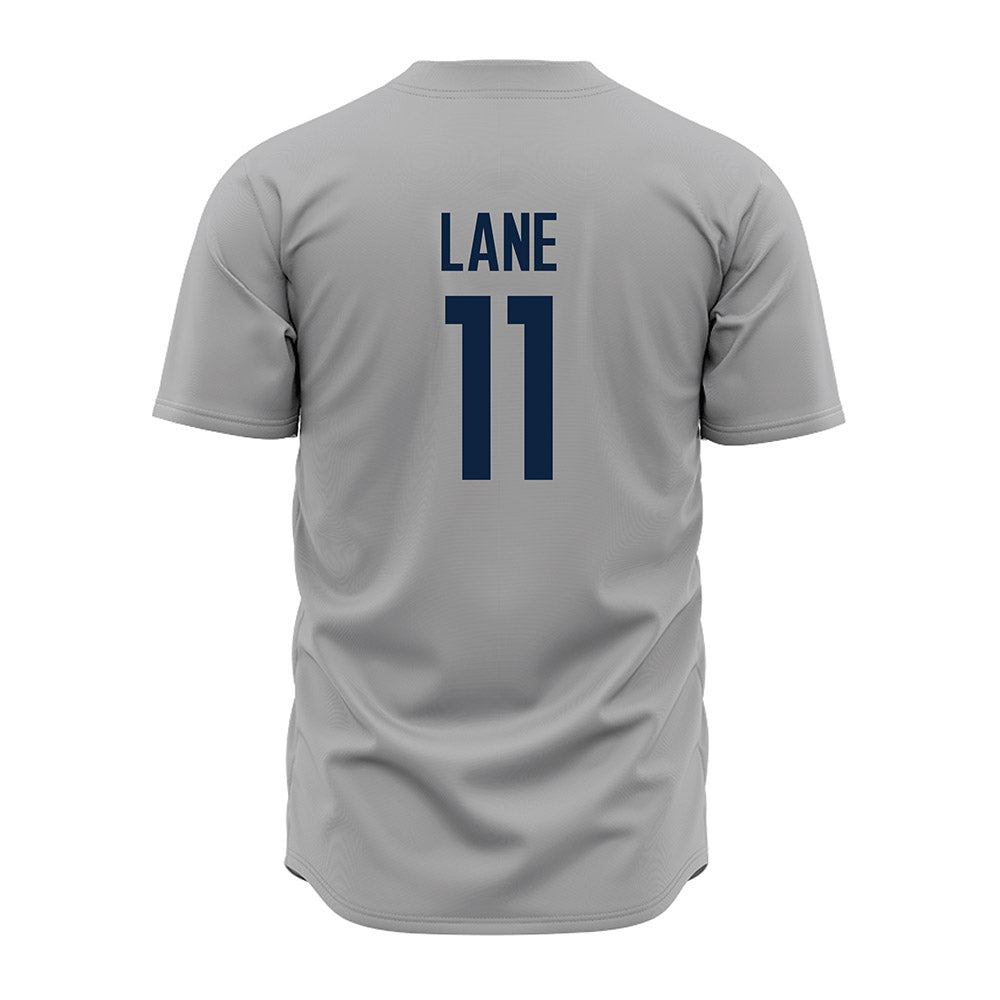 UConn - NCAA Baseball : Connor Lane - Gray Jersey-1