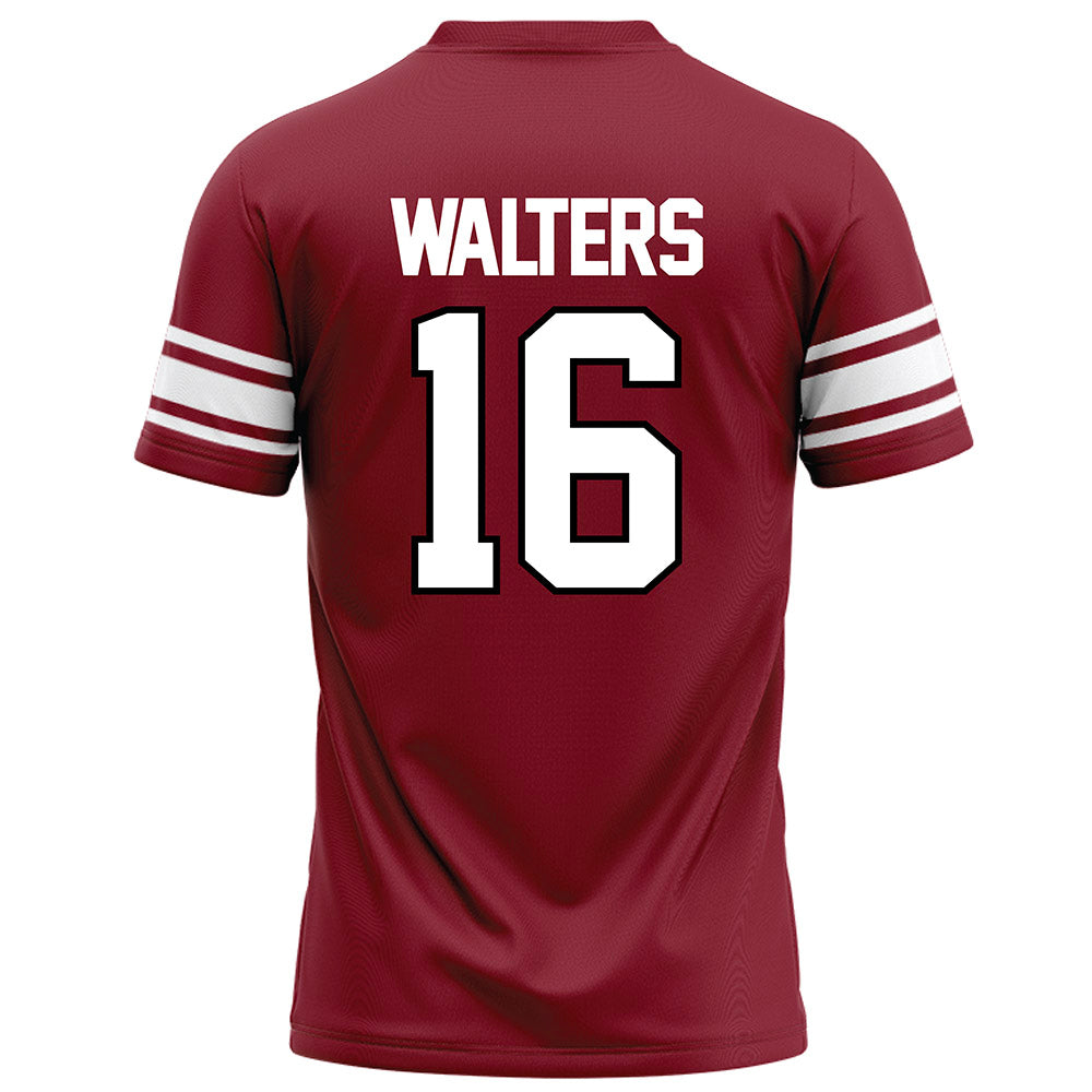 NCCU - NCAA Football : Zarion Walters - Maroon Football Jersey-1
