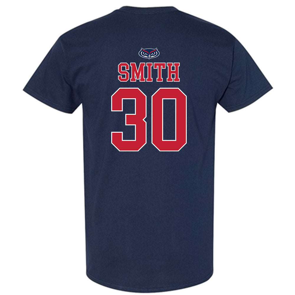 FAU - NCAA Men's Basketball : Lachlan Smith - T-Shirt-1