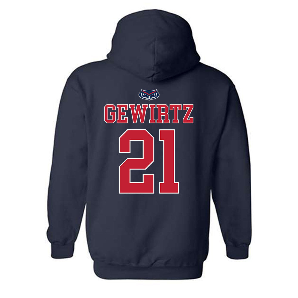 FAU - NCAA Women's Basketball : Madilyn Gewirtz - Hooded Sweatshirt-1
