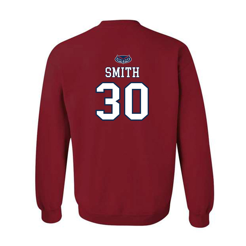 FAU - NCAA Men's Basketball : Lachlan Smith - Crewneck Sweatshirt-1