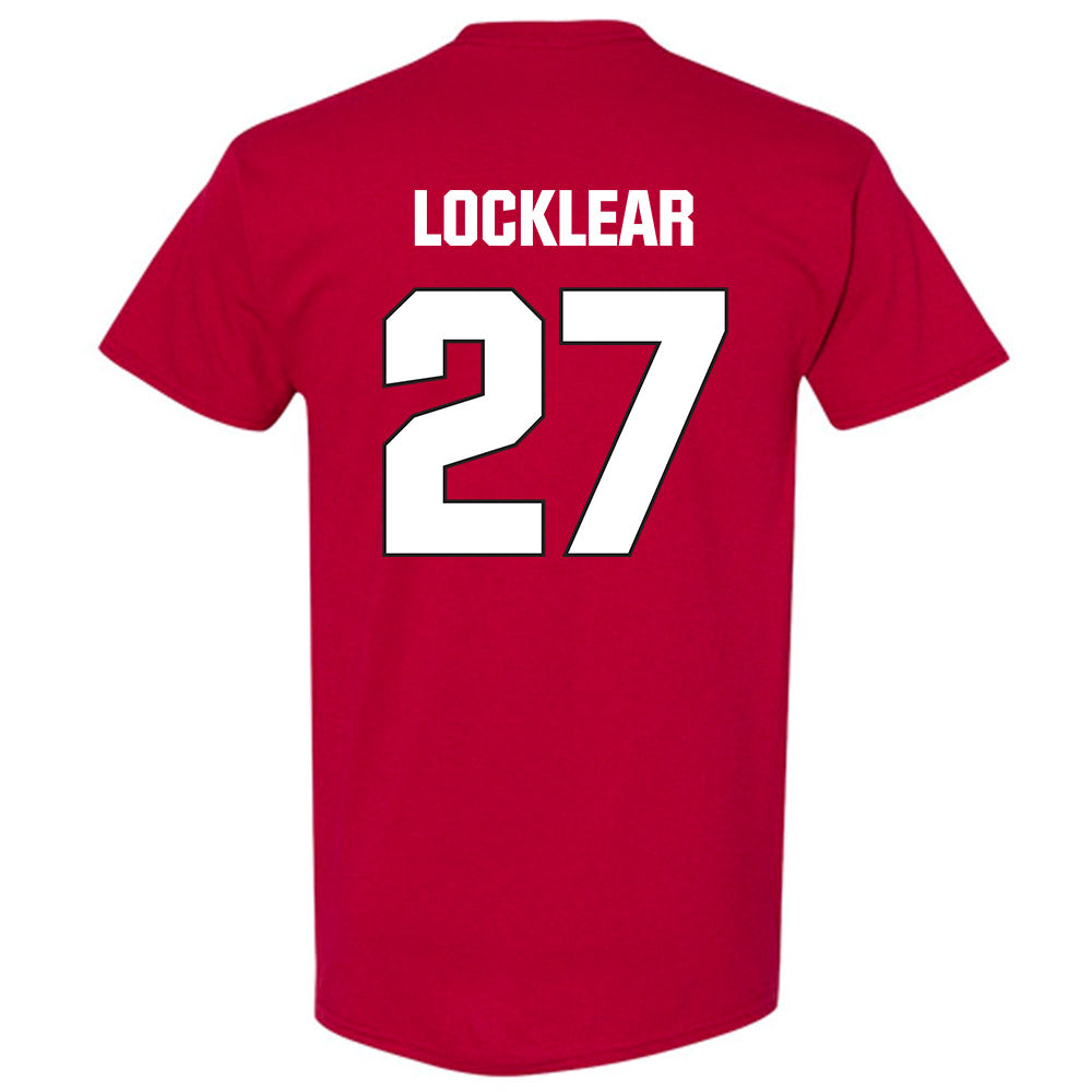 NC State - NCAA Football : Ashton Locklear - Sports Shersey T-Shirt-1