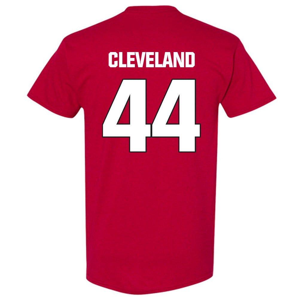 NC State - NCAA Football : Brandon Cleveland - Sports Shersey T-Shirt-1
