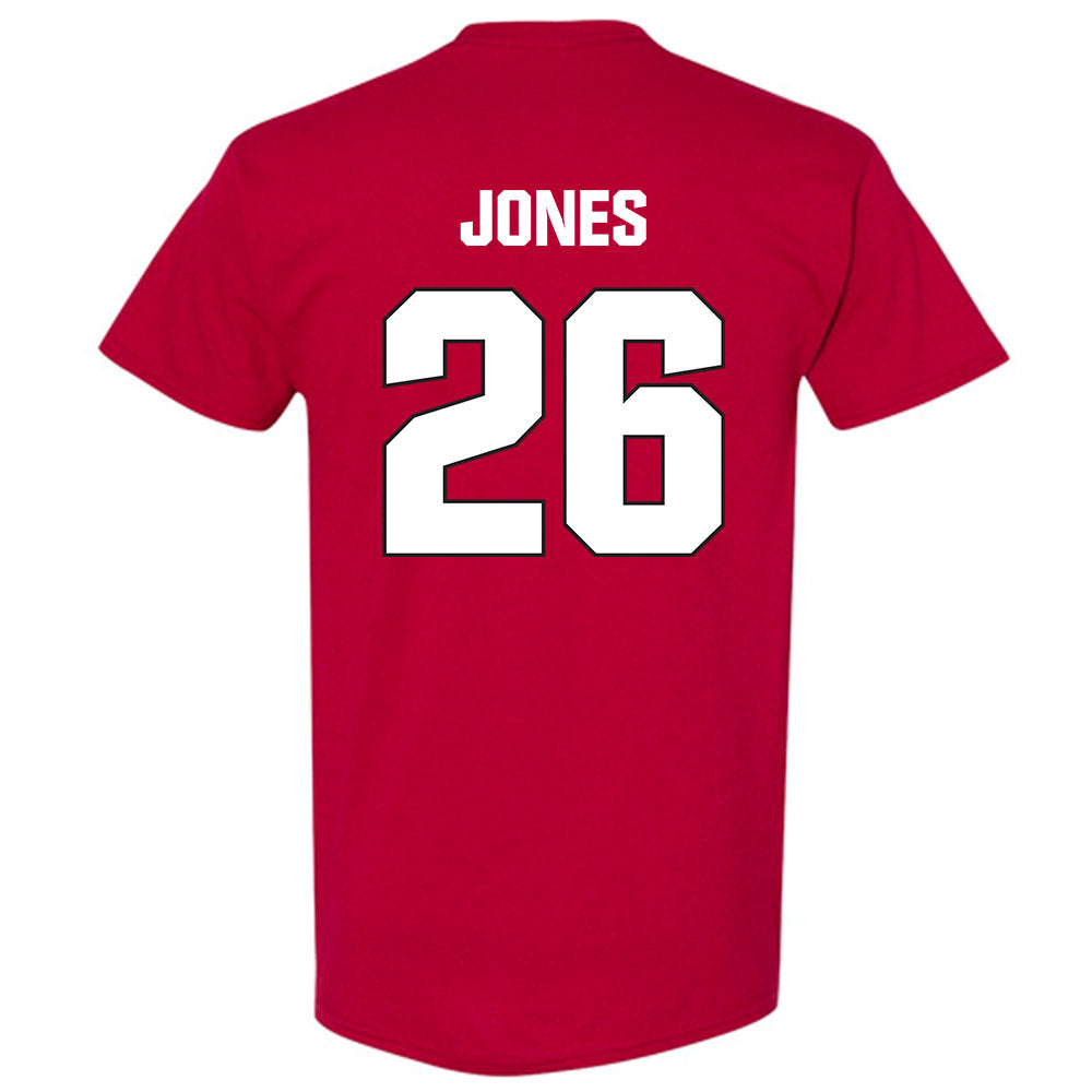 NC State - NCAA Football : Isiah Jones - Sports Shersey T-Shirt-1