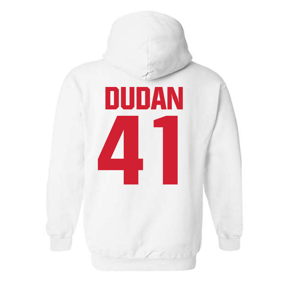 NC State - NCAA Baseball : Jacob Dudan - Hooded Sweatshirt Classic Shersey