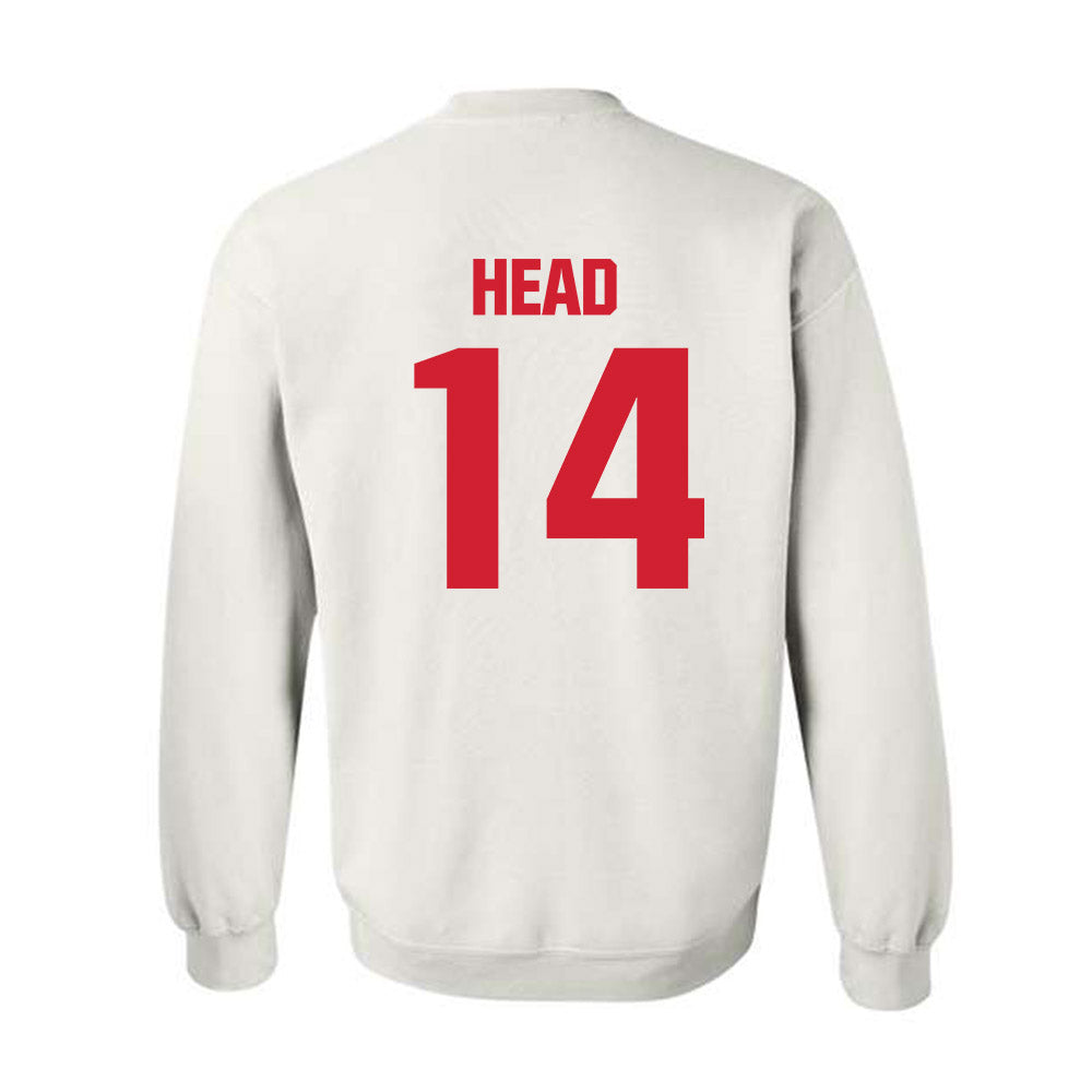 NC State - NCAA Baseball : Ty Head - Classic Shersey Crewneck Sweatshirt
