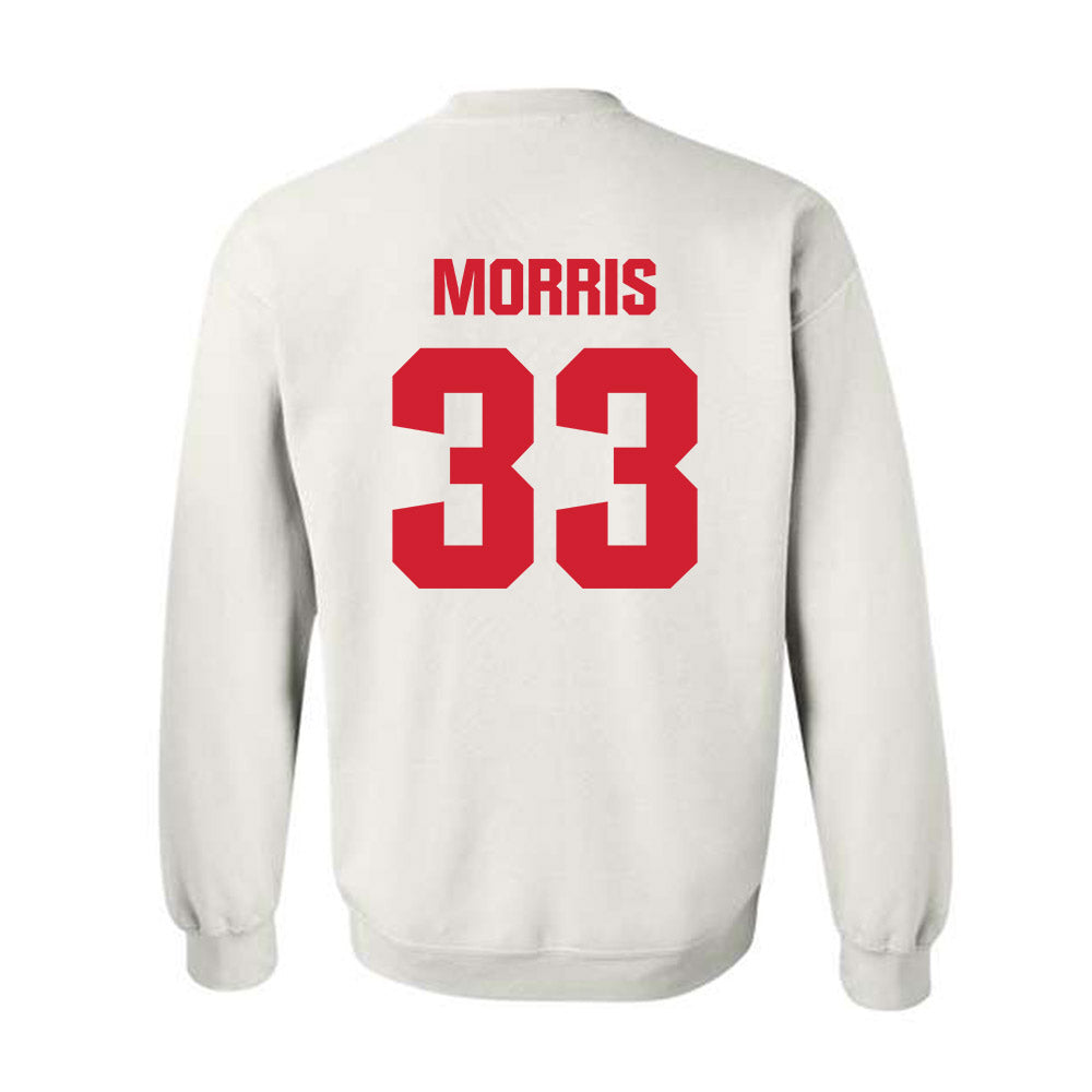 NC State - NCAA Baseball : Kaden Morris - Classic Shersey Crewneck Sweatshirt