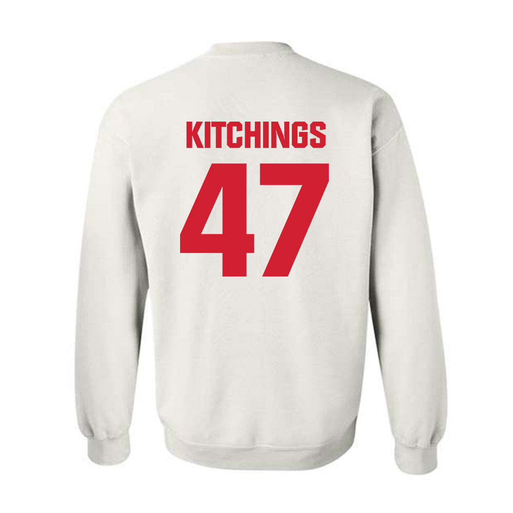 NC State - NCAA Baseball : Aiden Kitchings - Classic Shersey Crewneck Sweatshirt-1
