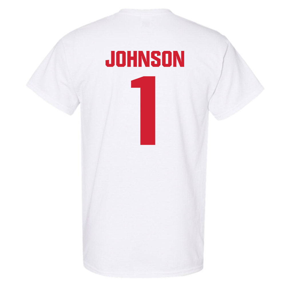 NC State - NCAA Baseball : Rett Johnson - Classic Shersey T-Shirt-1
