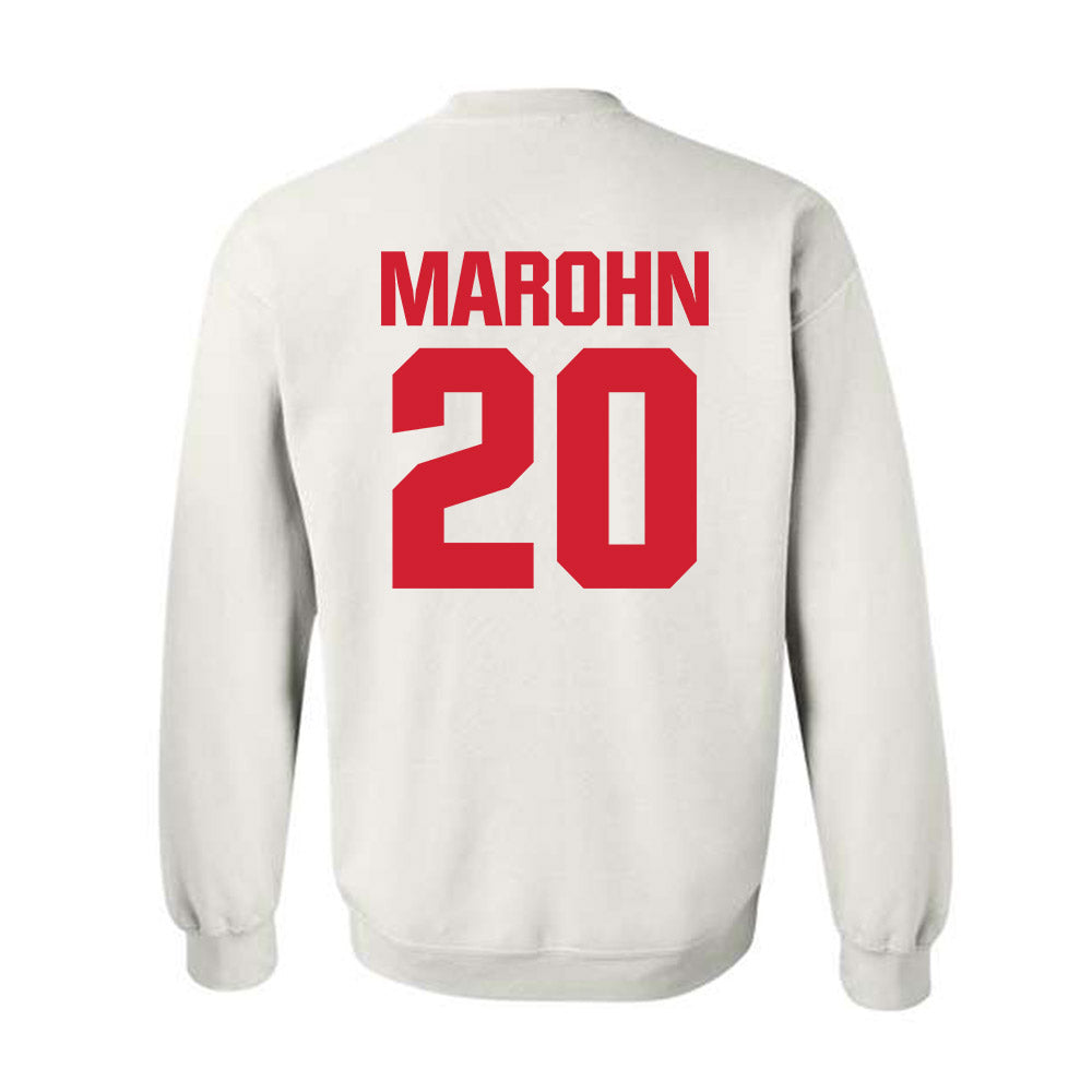 NC State - NCAA Baseball : Ryan Marohn - Crewneck Sweatshirt Classic Shersey