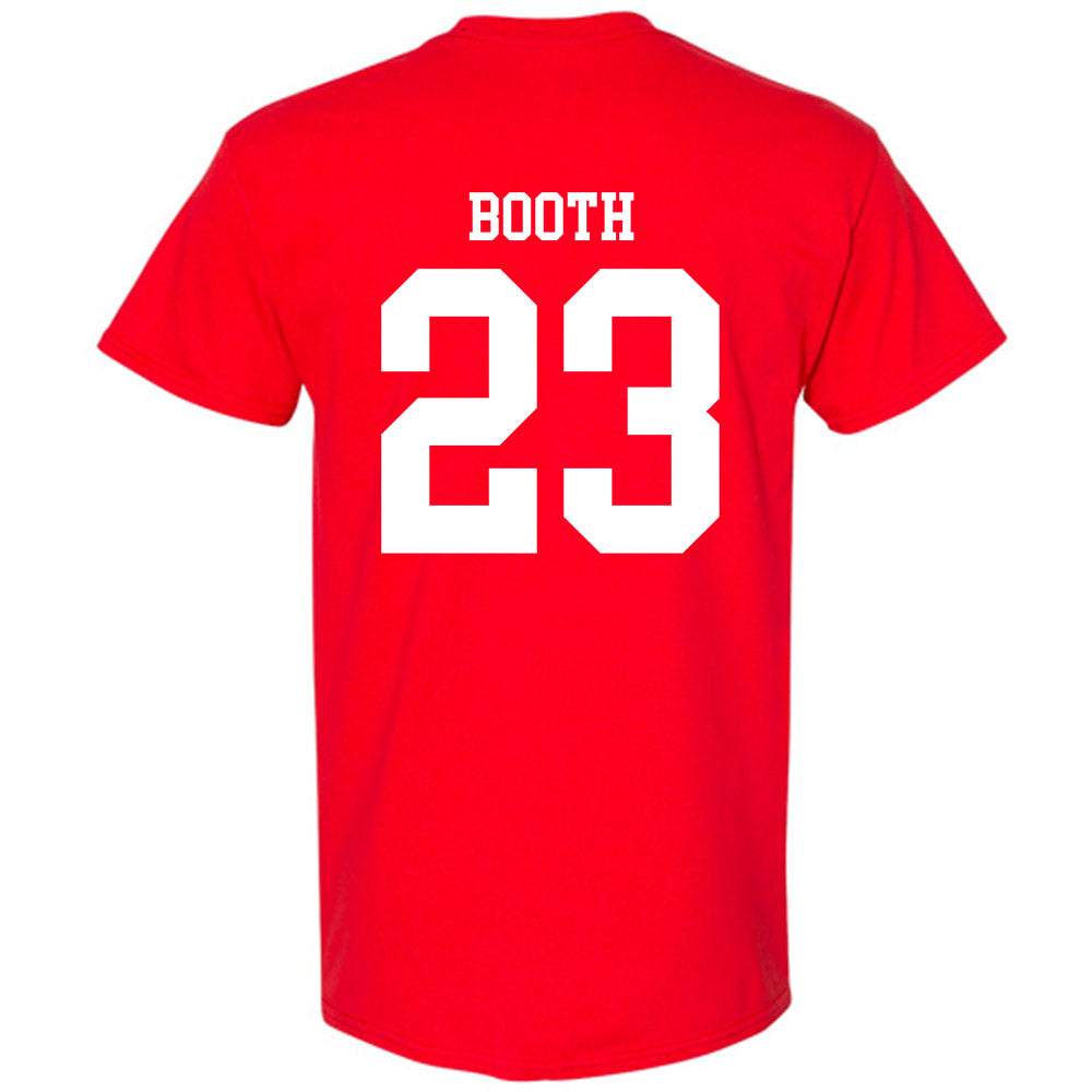Nebraska - NCAA Football : Conor Booth - Fashion Shersey T-Shirt-1