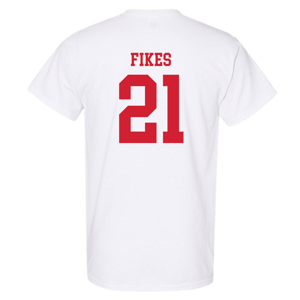 Nebraska - NCAA Baseball : Trey Fikes - Sports Shersey T-Shirt-1