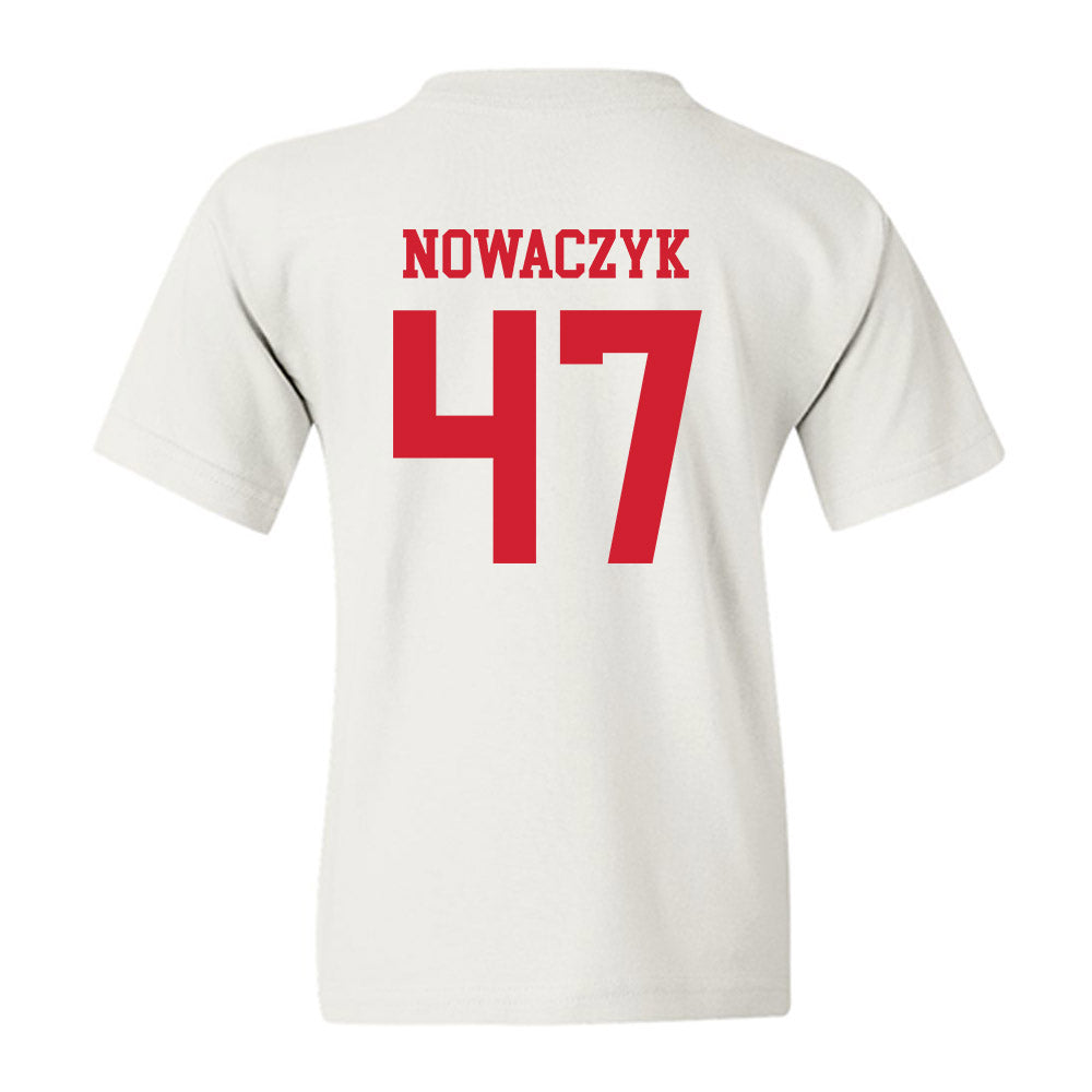 Nebraska - NCAA Baseball : Colin Nowaczyk - Sports Shersey Youth T-Shirt-1
