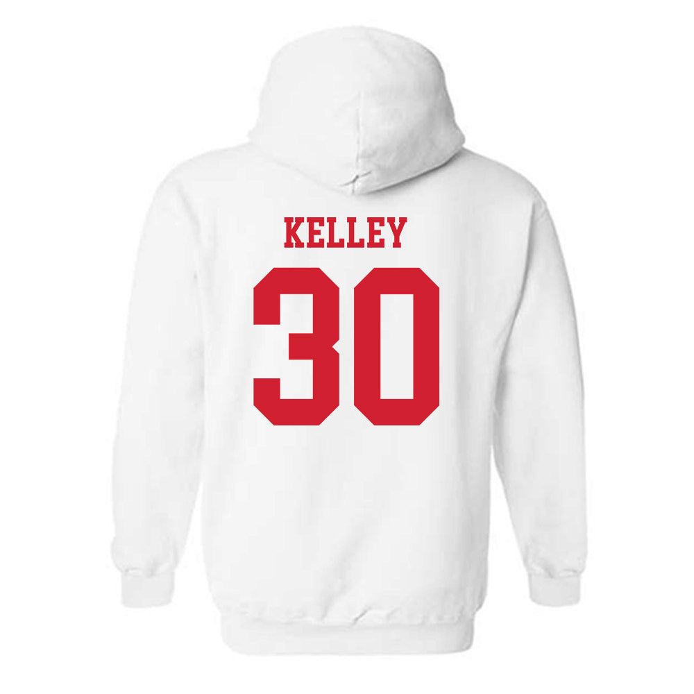 Nebraska - NCAA Baseball : Carter Kelley - Sports Shersey Hooded Sweatshirt-1