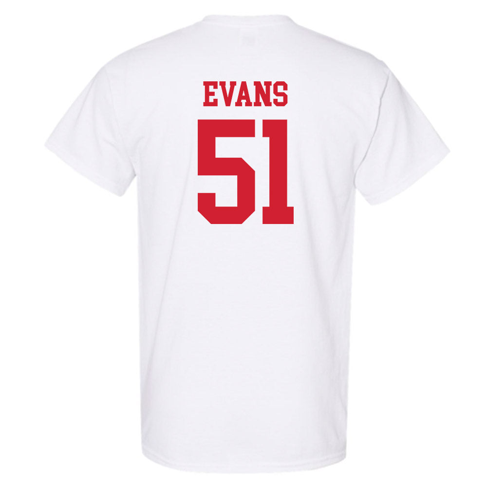Nebraska - NCAA Football : Justin Evans - Generic Shersey T-Shirt-1