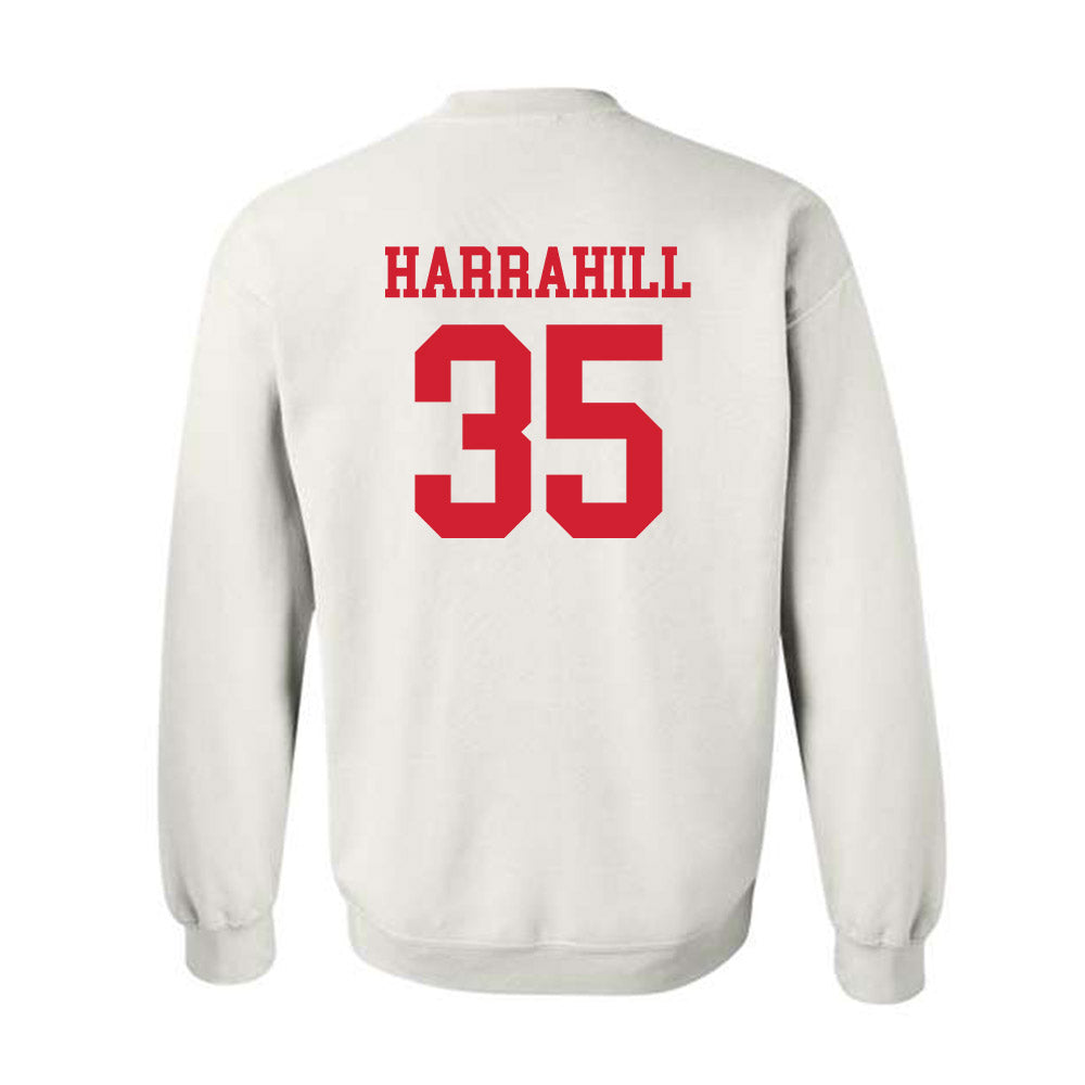 Nebraska - NCAA Baseball : Ryan Harrahill - Generic Shersey Crewneck Sweatshirt-1