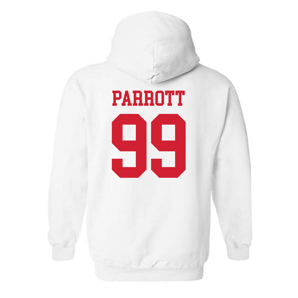 Nebraska - NCAA Football : Dylan Parrott - Generic Shersey Hooded Sweatshirt-1