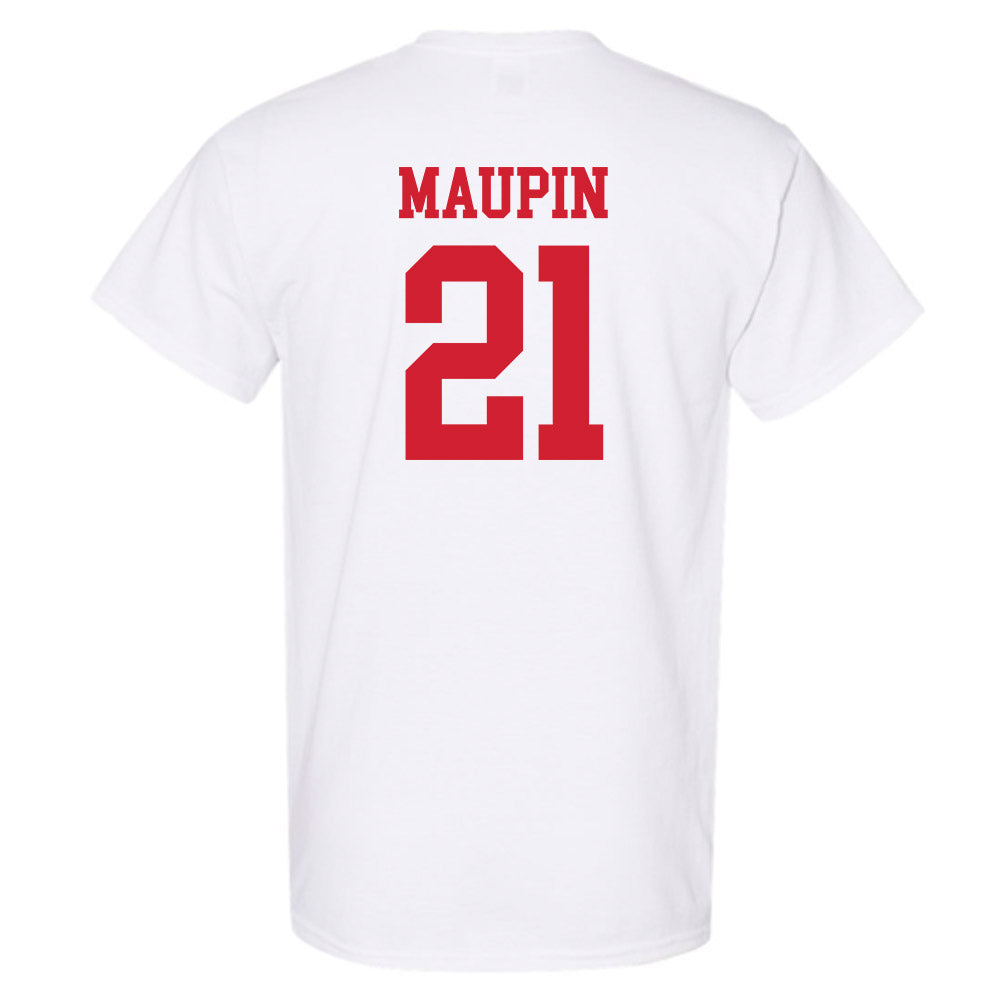Nebraska - NCAA Women's Basketball : Eliza Maupin - Generic Shersey T-Shirt-1