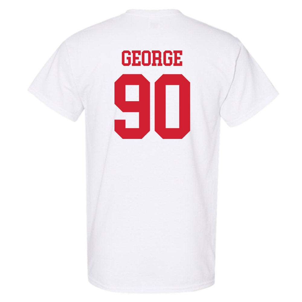 Nebraska - NCAA Football : Jaylen George - Generic Shersey T-Shirt-1