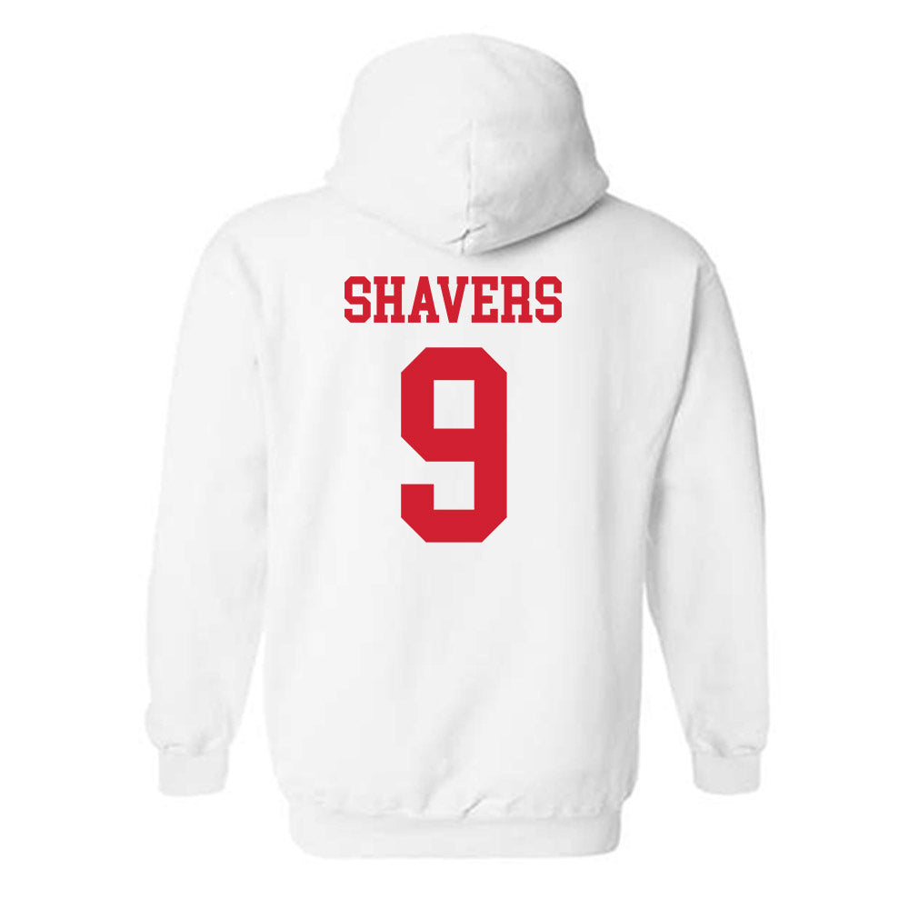 Nebraska - NCAA Football : Vincent Shavers - Generic Shersey Hooded Sweatshirt-1