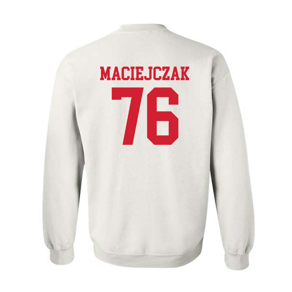 Nebraska - NCAA Football : Jason Maciejczak - Crewneck Sweatshirt