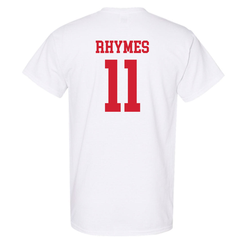 Nebraska - NCAA Men's Basketball : Quentin Rhymes - Generic Shersey T-Shirt-1
