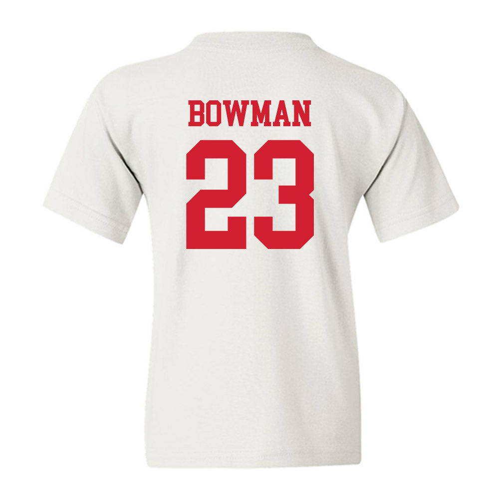 Nebraska - NCAA Women's Bowling : Kathryn Bowman - Generic Shersey Youth T-Shirt-1
