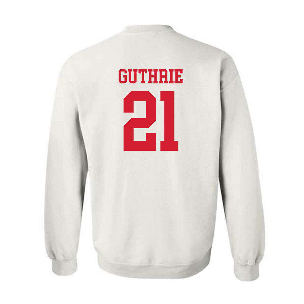 Nebraska - NCAA Football : Rex Guthrie - Generic Shersey Crewneck Sweatshirt-1