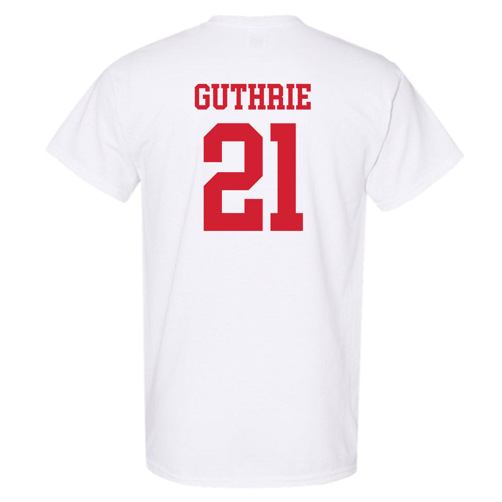 Nebraska - NCAA Football : Rex Guthrie - Generic Shersey T-Shirt-1