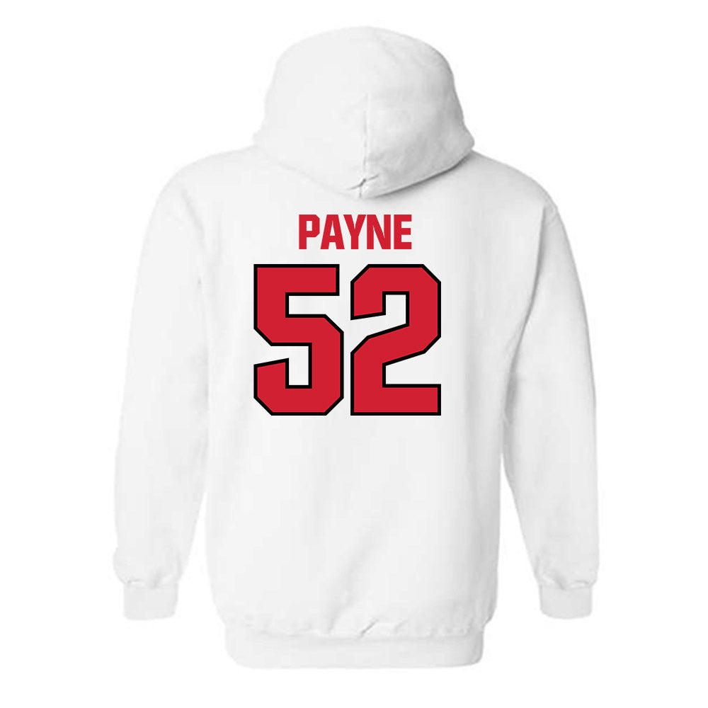 NC State - NCAA Football : Kage Payne - Classic Shersey Hooded Sweatshirt-1