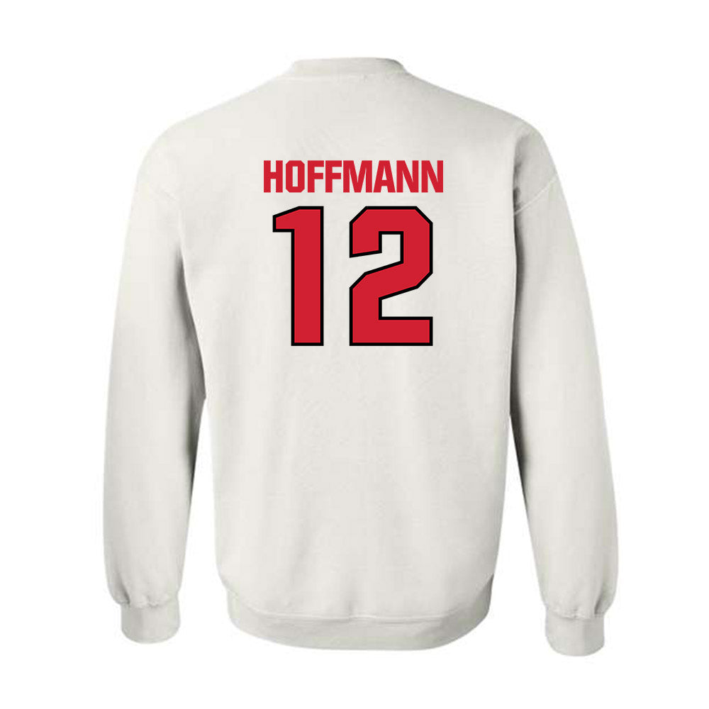 NC State - NCAA Football : teddy hoffmann - Classic Shersey Crewneck Sweatshirt-1