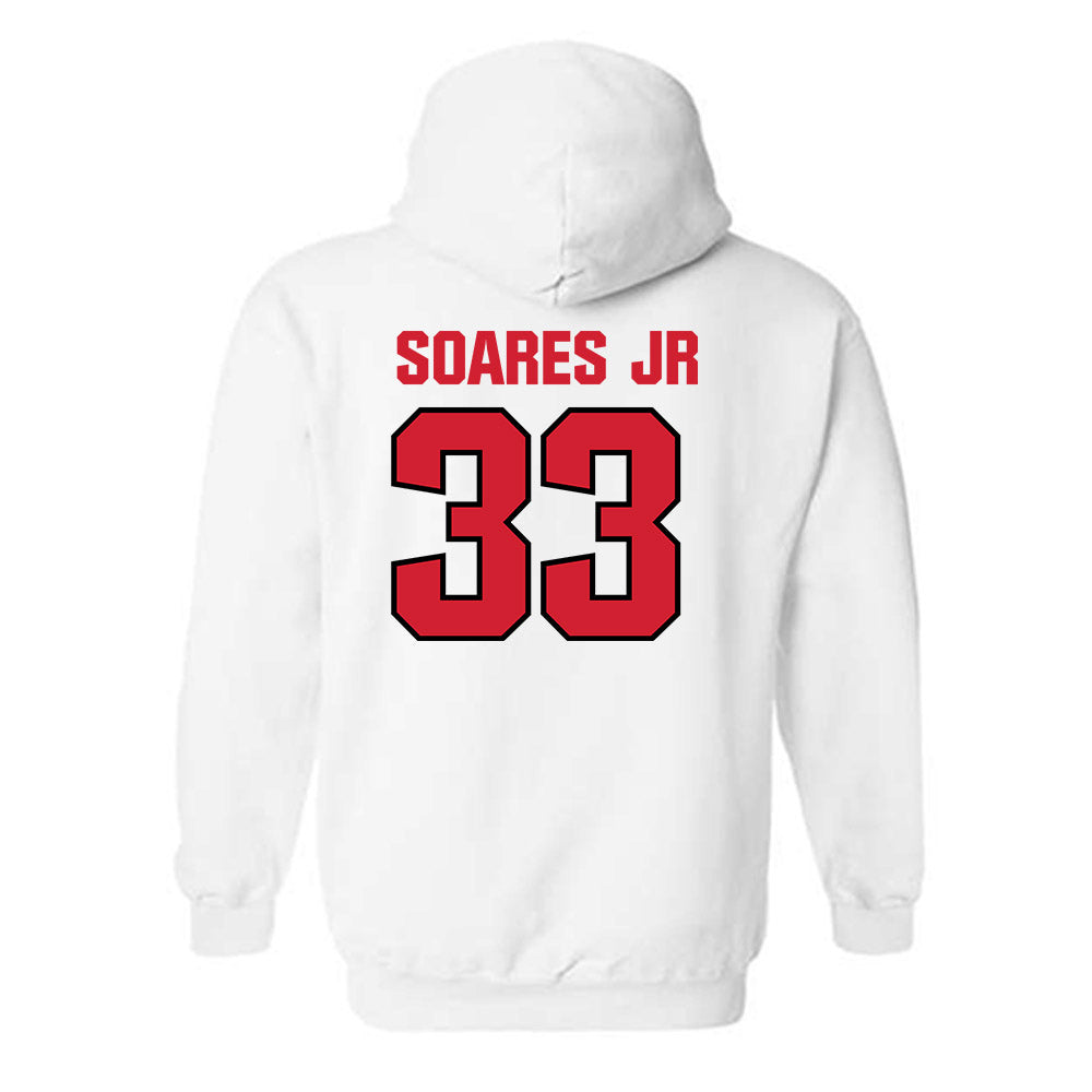 NC State - NCAA Football : Kenny Soares Jr - Classic Shersey Hooded Sweatshirt-1