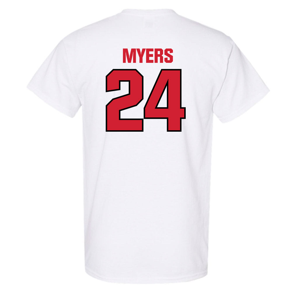NC State - NCAA Football : Zack Myers - T-Shirt