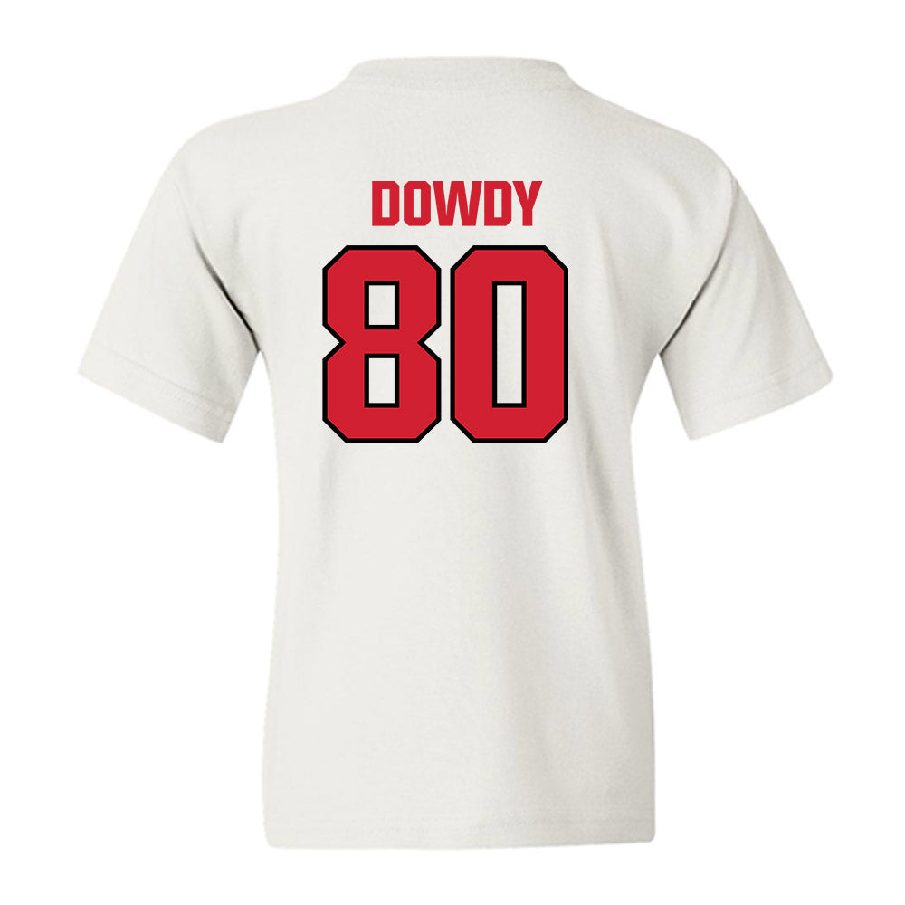 NC State - NCAA Football : Ethan Dowdy - Classic Shersey Youth T-Shirt-1