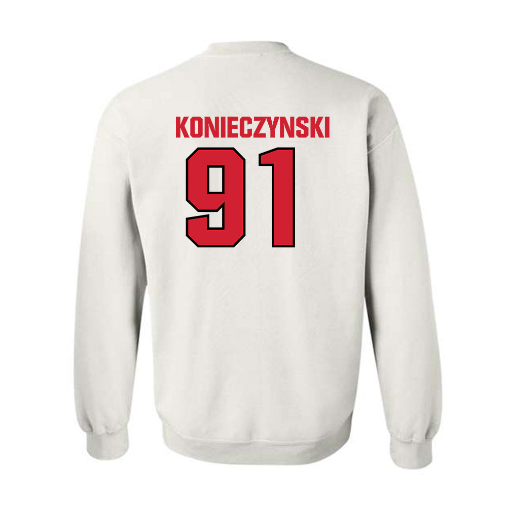 NC State - NCAA Football : Nick Konieczynski - Crewneck Sweatshirt