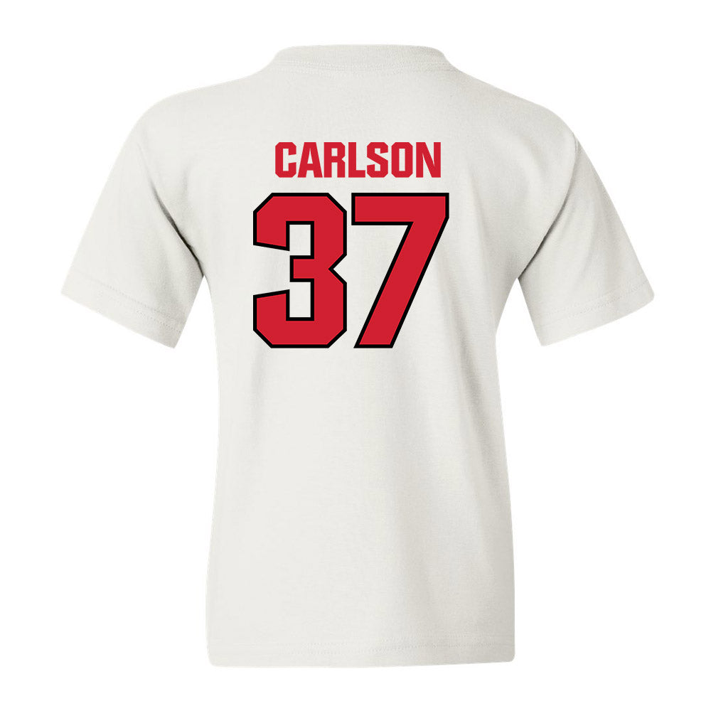 NC State - NCAA Football : Addison Carlson - Youth T-Shirt