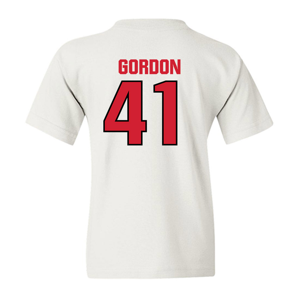NC State - NCAA Football : Caden Gordon - Classic Shersey Youth T-Shirt-1