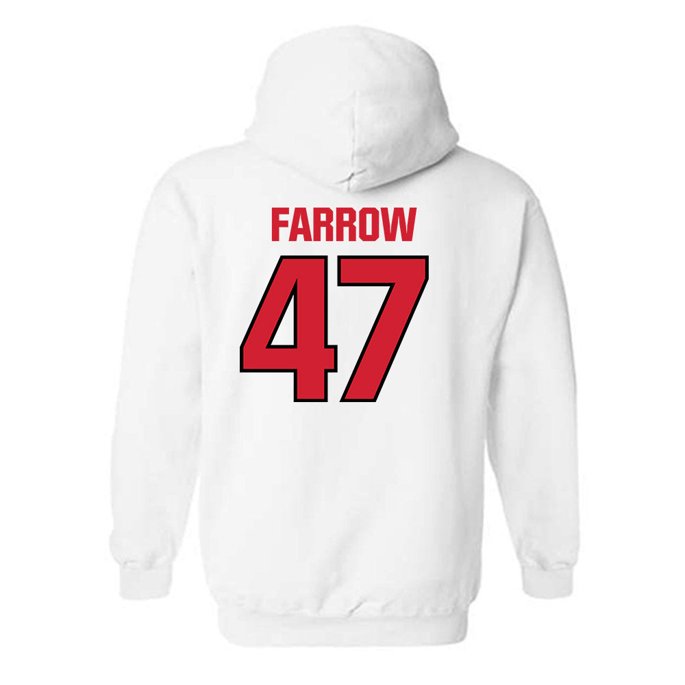 NC State - NCAA Football : Adrian Farrow - Classic Shersey Hooded Sweatshirt-1
