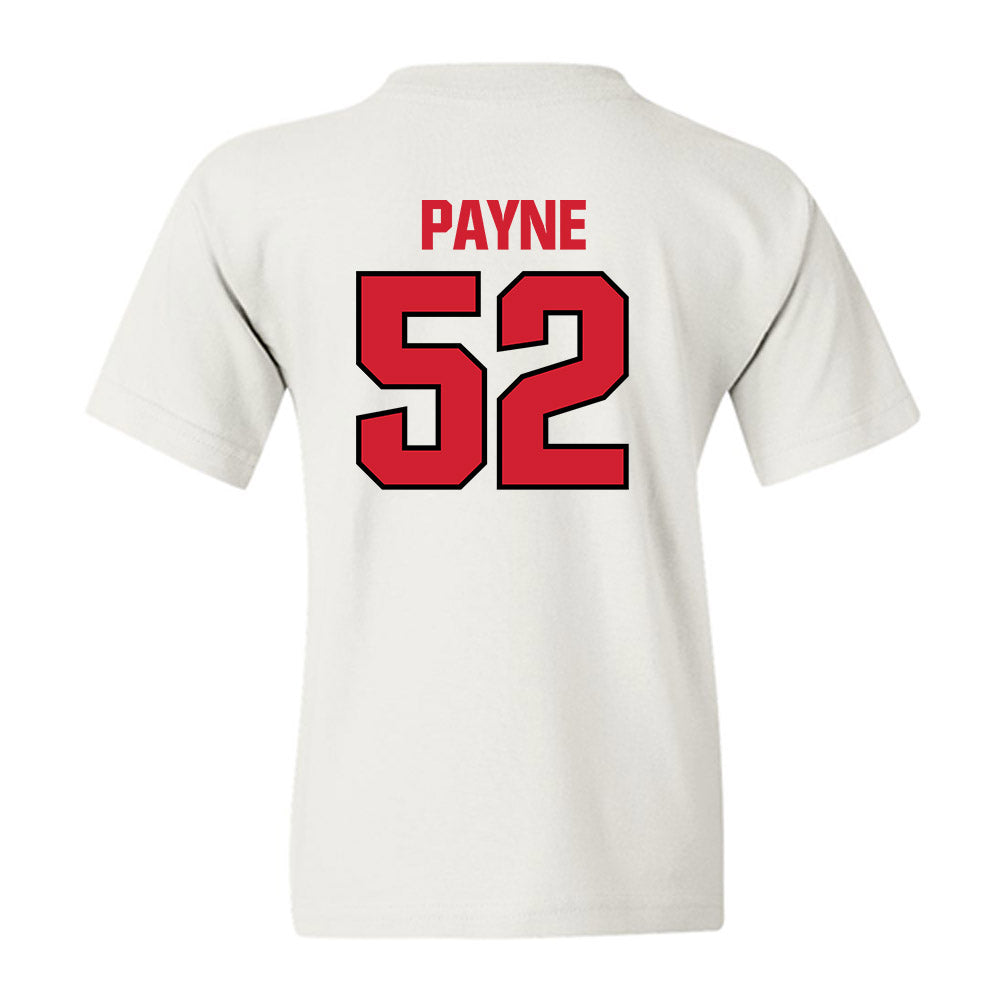 NC State - NCAA Football : Kage Payne - Classic Shersey Youth T-Shirt-1
