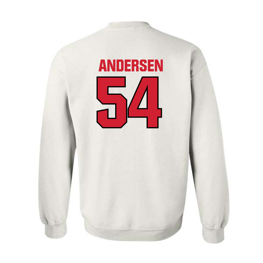 NC State - NCAA Football : Teague Andersen - Classic Shersey Crewneck Sweatshirt-1