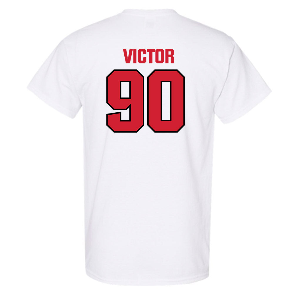 NC State - NCAA Football : Josiah Victor - Classic Shersey T-Shirt-1
