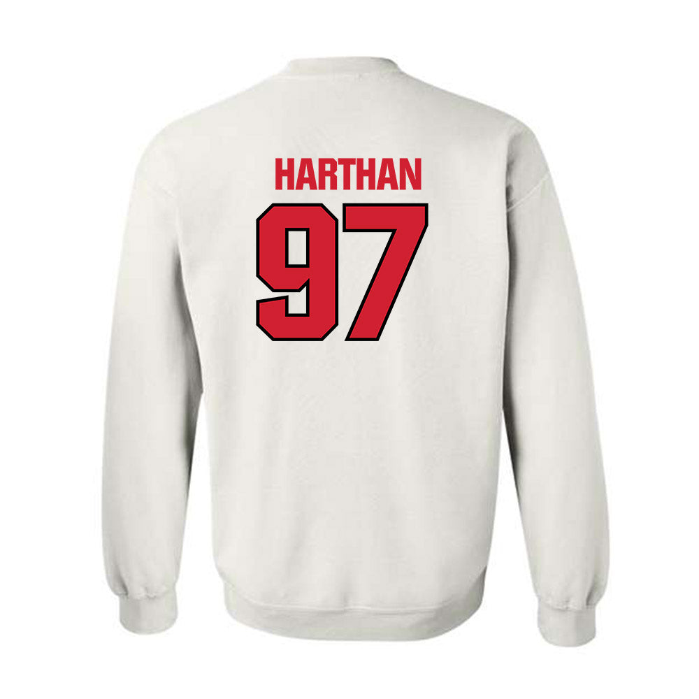 NC State - NCAA Football : Cristian Harthan - Classic Shersey Crewneck Sweatshirt-1