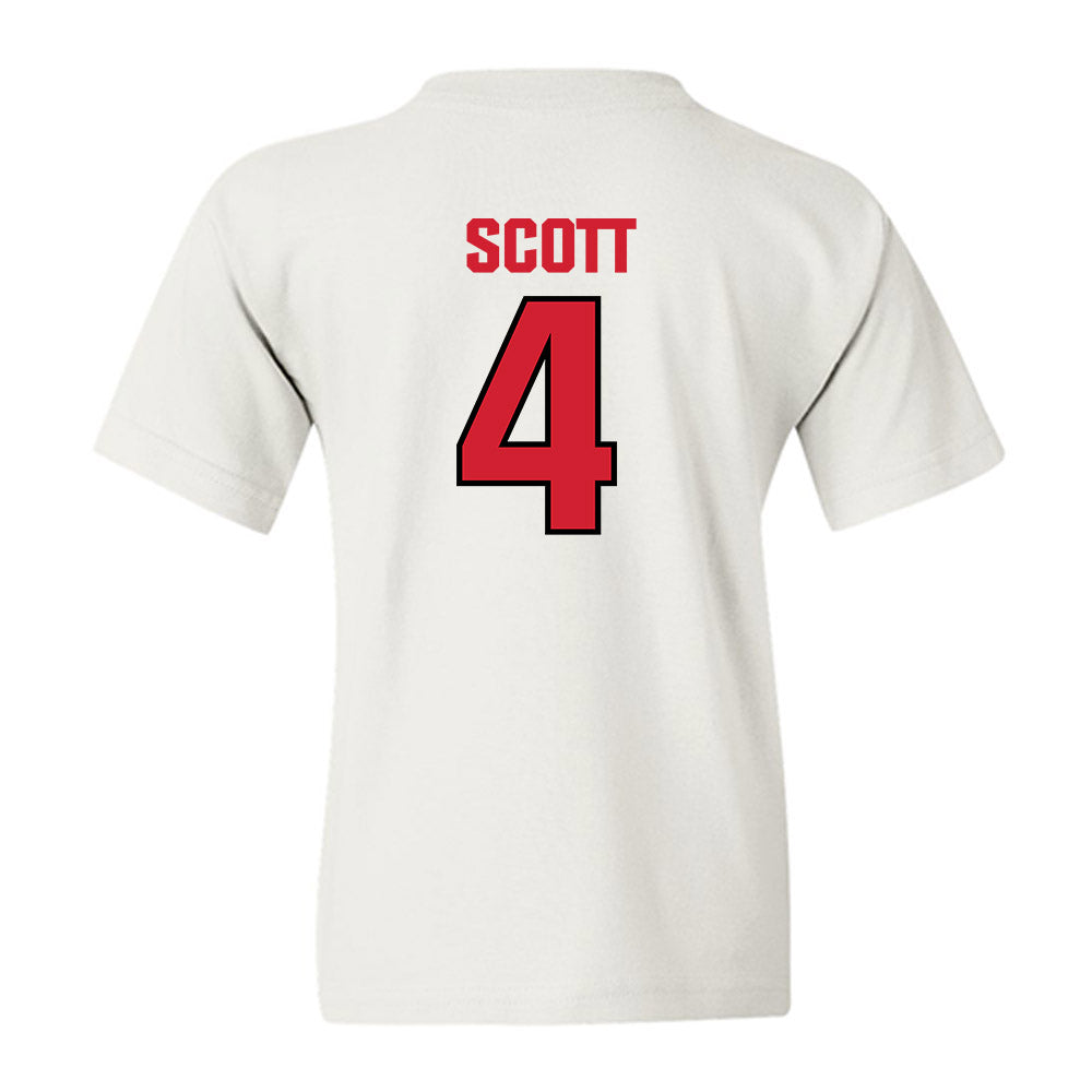 NC State - NCAA Football : Jayden Scott - Classic Shersey Youth T-Shirt-1