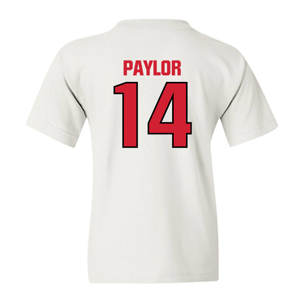 NC State - NCAA Football : Jonathan Paylor - Classic Shersey Youth T-Shirt-1