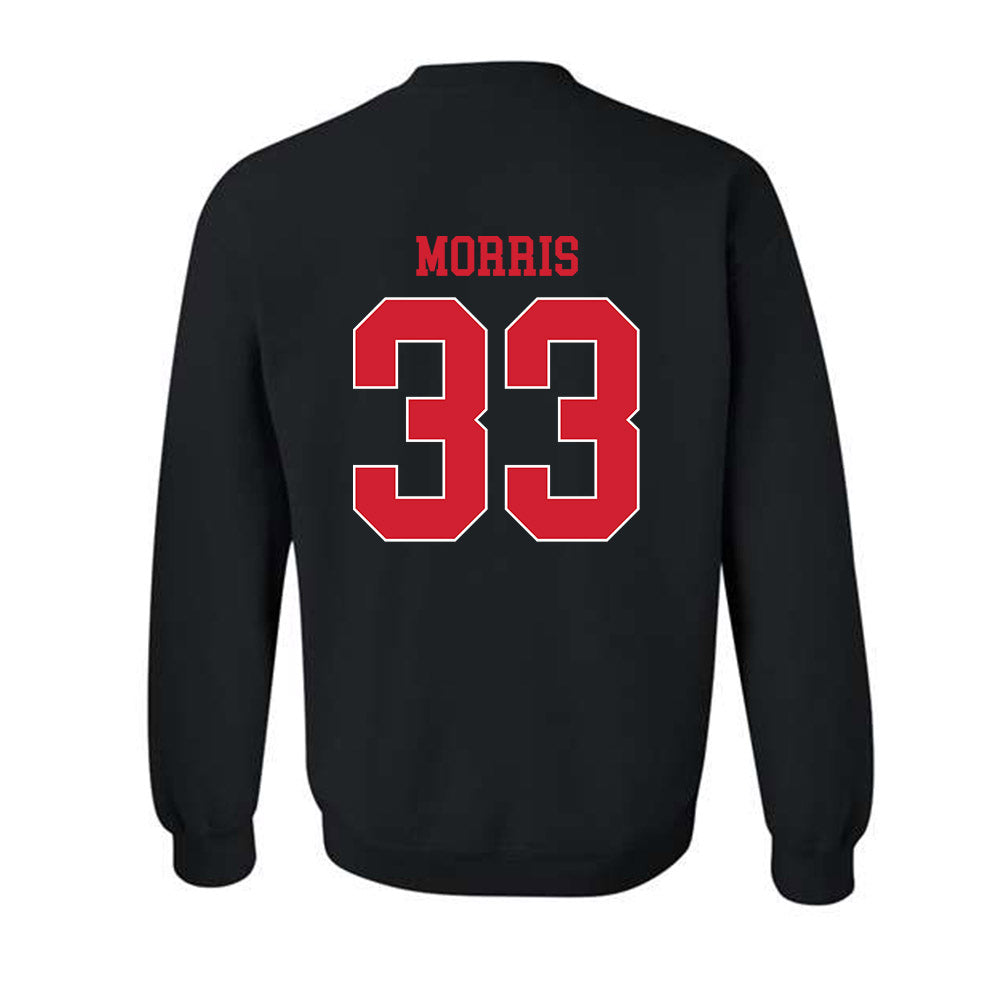 NC State - NCAA Baseball : Kaden Morris - Sports Shersey Crewneck Sweatshirt