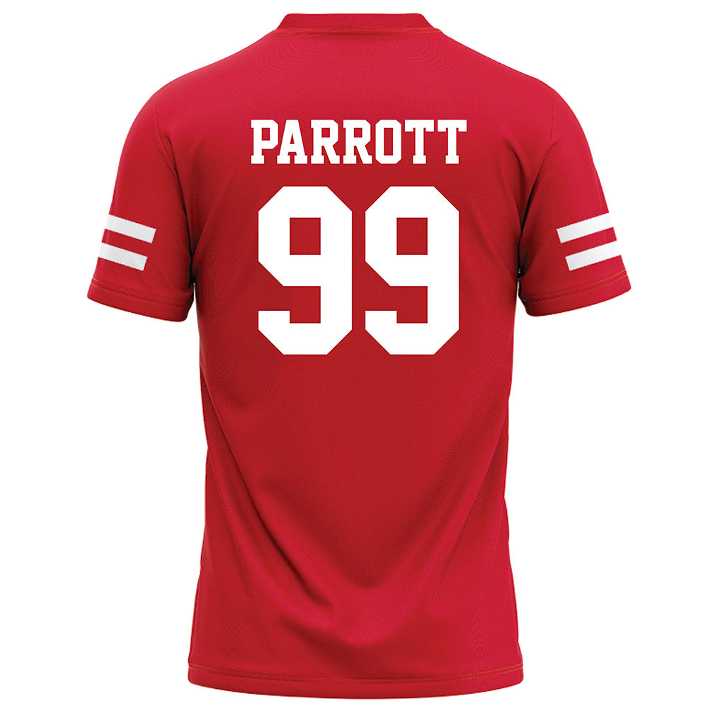 Nebraska - NCAA Football : Dylan Parrott - Red Football Jersey-1