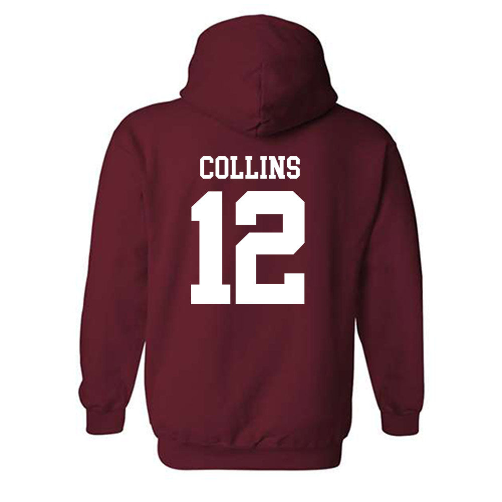 UMass - NCAA Women's Field Hockey : Alexa Collins - Generic Shersey Hooded Sweatshirt