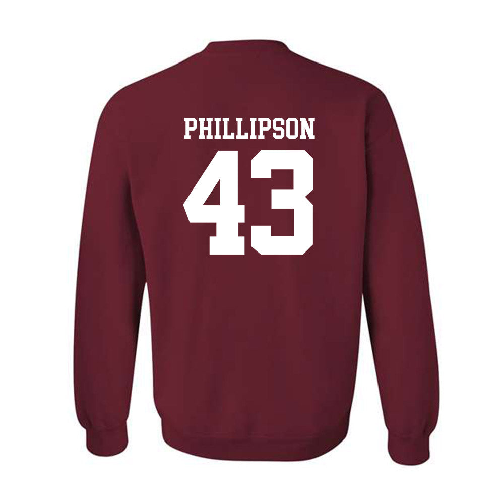 UMass - NCAA Football : Edward Phillipson - Generic Shersey Crewneck Sweatshirt-1