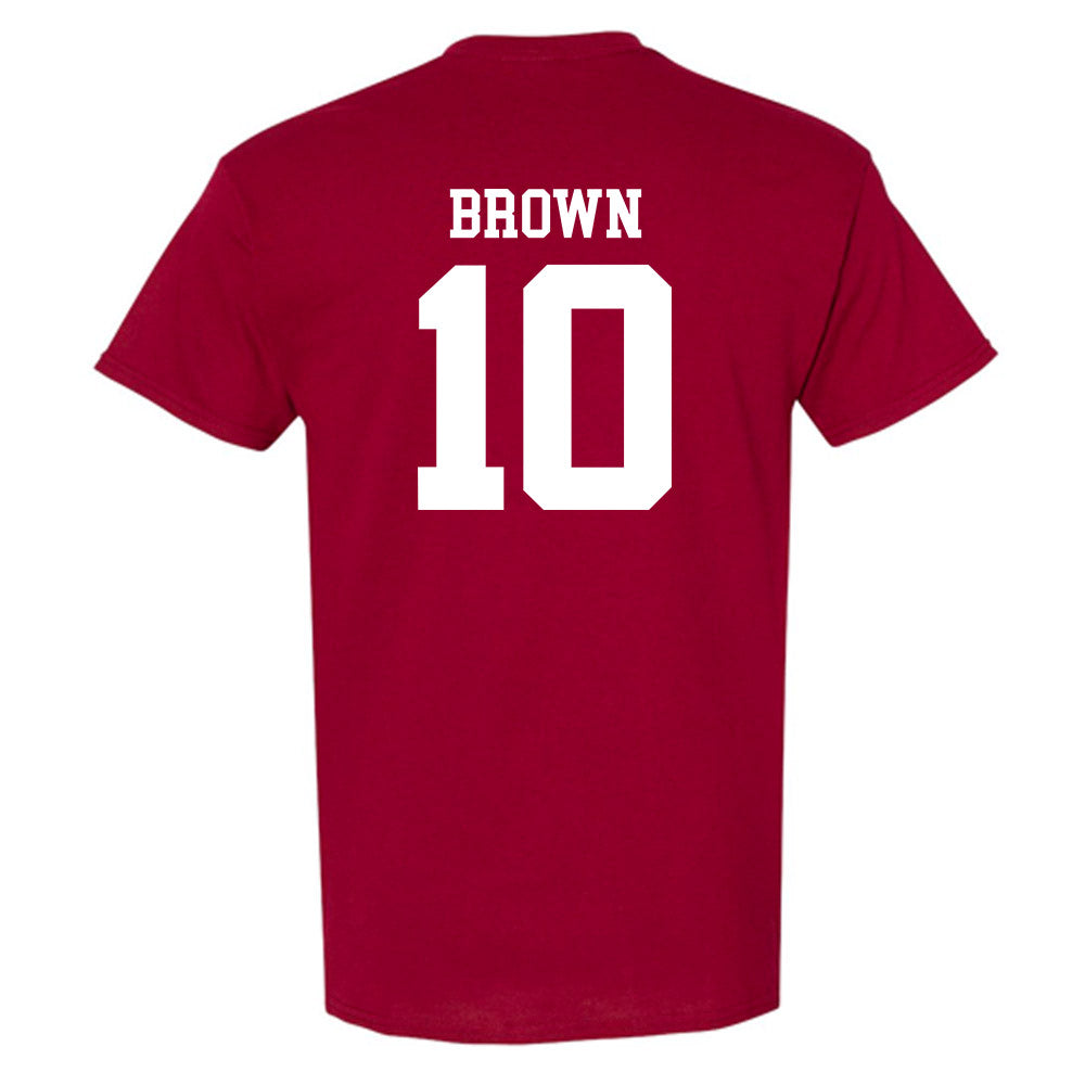 UMass - NCAA Men's Basketball : Donovan Brown - Generic Shersey T-Shirt-1