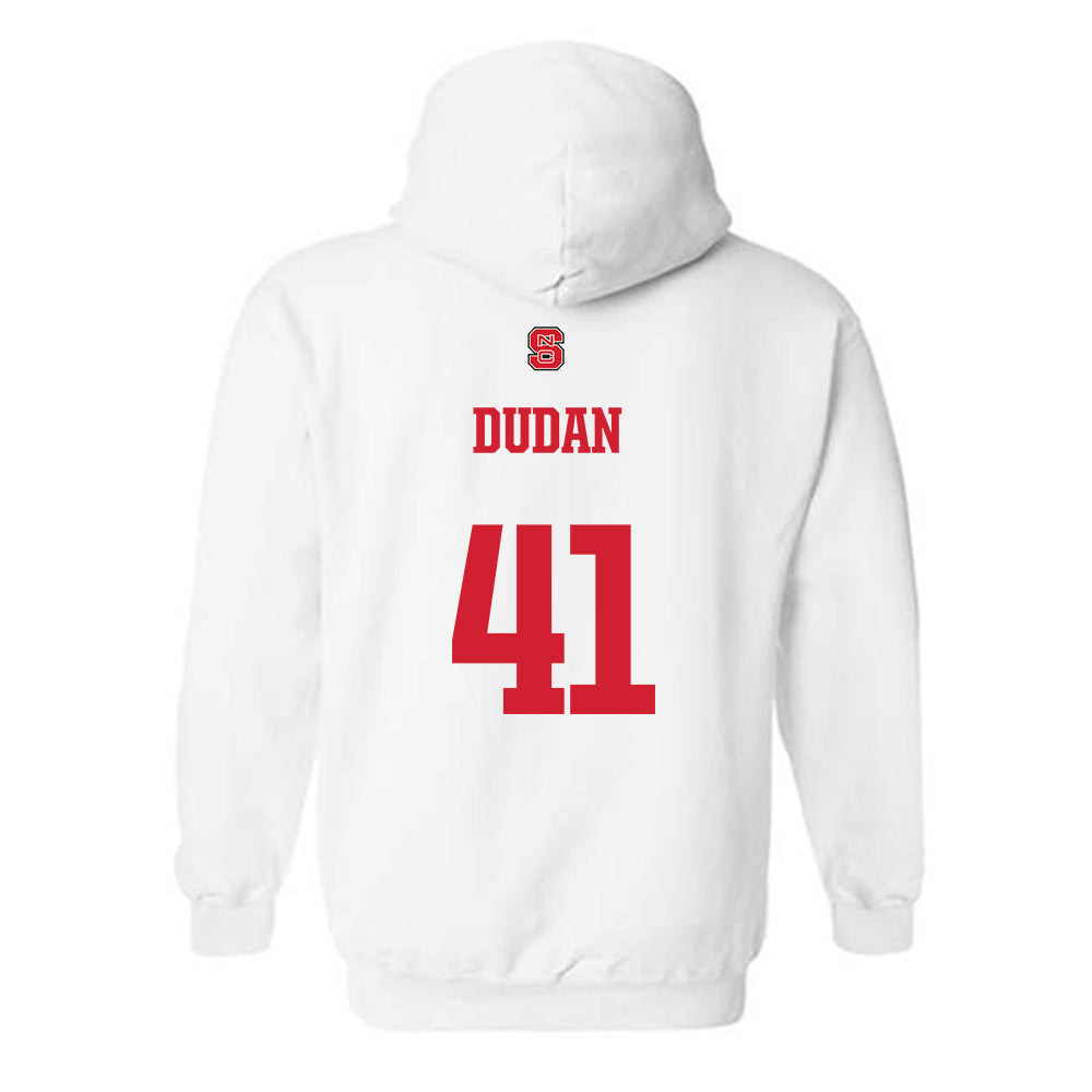 NC State - NCAA Baseball : Jacob Dudan - Hooded Sweatshirt Classic Shersey
